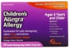 Allegra Childrens 12 Hour Allergy Relief, Orange Cream Flavored, 12 Tablets