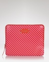 More than meets the iPad: this kate spade new york PVC sleeve is a stylish slant on a plugged in essential.