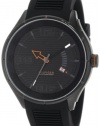 Tommy Hilfiger  Men's 1790803 Sport Black IP Black Silicon  Watch