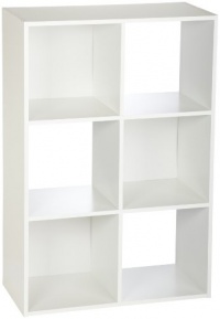 ClosetMaid 899600 6-Cube Stackable Laminate Organizer, White