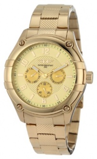 I By Invicta Men's 43659-003 Yellow Dial 18k Gold-Plated Stainless Steel Watch