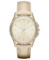 Toast the night away with this shimmering watch from DKNY.