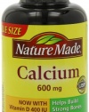 Nature Made Calcium 600 Mg, with Vitamin D3, Value Size, 220-Count