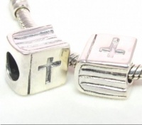 B32 Holy Bible .925 Sterling Silver Bead Charm Pandora Chamilia Biagi & European Bracelets Compatible