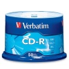 Verbatim 94691 700 MB 52x 80 Minute Branded Recordable Disc CD-R, 50-Disc Spindle