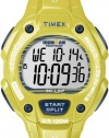 Timex Unisex T5K6849J Ironman Traditional 30-Lap Glimmer Full-Size Yellow Sheen Resin Strap Watch