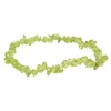 Genuine Peridot stone chip stretch Bracelet