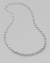 From the Glamazon Collection. Extra-long sterling silver links to wear as a single strand, doubled-up or combined with other strands.Sterling silver Length, 53½ Made in Italy