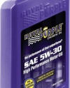 Royal Purple 12530 API-Licensed SAE 5W-30 High Performance Synthetic Motor Oil - 12 Quart