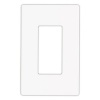 Cooper Wiring Devices 9521WS Aspire Screwless Wallplate, 1-Gang, White Satin