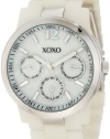 XOXO Women's XO5518 Ivory Bracelet with Silver Case Watch