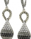 Judith Jack Graduate Sterling Silver Ombre Tear Drop Earrings