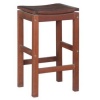 Outdoor Interiors 50650 Patio Pub Height Super Stool With Foot Rests