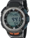 Casio Men's PAG80-1V Pathfinder Altimeter/Barometer/ Digital Compass Solar Digital Watch