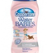 Coppertone Waterbabies Lotion, SPF 70+, 8-Ounce Bottles (Pack of 2)