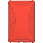 Amzer AMZ94387 Silicone Jelly Soft Skin Fit Case Cover for Asus Nexus 7, Google Nexus 7 - 1 Pack - Retail Packaging - Orange