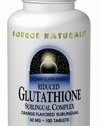 Source Naturals Reduced Glutathione Sublingual Complex 50 mg 100 Tablets