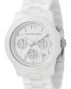 Michael Kors White Oversized Ceramic Watch 5163