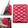 TEAM LUXURY RED Faux Patent Leather Protective Case for Apple New iPad 4 & 3 (3rd and 4th Generation with Retina Dispaly) IPad 2, (Automatically Wakes and Puts the iPad to Sleep) Color: Ruby Red CHRISTMAS SALE!!!