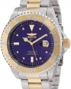 Invicta Men's 12818 Pro Diver Blue Dial Diamond Accented Watch