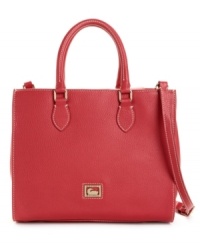 Dooney & Bourke's smart Janine purse sports a beautiful, boxy silhouette.