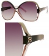 Sunglasses Balenciaga 0065/S 0G0C Powder Chocolate Brown