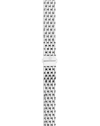 Michele Deco Mini stainless steel watch strap gives your favorite timepiece a new look. Interchangeable with any Michele watch head from the Deco Mini Collection.