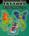 Glow-in-the-Dark Tattoos Dragons (Dover Tattoos)