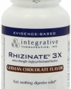 Integrative Therapeutics Inc. Rhizinate 3X,German Chocolate Flavor 90 Chewables Tablets