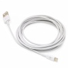 Aduro USB to Lightning Extra Long 10-FEET Charge & Sync Cable fits all Apple Devices with Lightning Connector - iPhone 5, iPad 4, iPad Mini, New iPod Touch and Nano (White) Retail Packaging