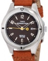 Timex Women's T49856 Expedition Field Brown Dial Burnt Sienna Leather Strap Watch