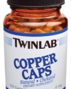 TwinLab - Copper Caps, 2 mg, 100 capsules