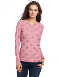 Dickies Women's Rib Henley Print Shirt