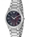 Armani Super Slim Black Mother-of-pearl Dial Women's watch #AR2040