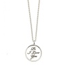 Kissika Sterling Silver 'Ps I Love You' Necklace