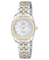 You'll dazzle every hour of the day in this lovely, sparkling watch from Citizen.