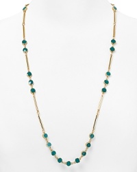 Hit the dot with this kate spade new york necklace, which features a smattering of scattered stones.