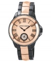 Get right to the point with this studded watch from the always-stylish Vince Camuto.