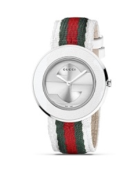 Gucci U-Play Round Stainless Steel Watch, 35mm