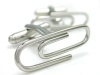 Novelty Paper Clips Cufflinks Gift Boxed