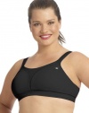 Champion Firm Support Wire-Free Sports Bra, 40DDD, Black