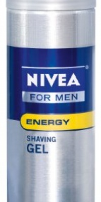 Nivea for Men Q10 Energy Shaving Gel, 7-Ounce Bottles (Pack of 3)