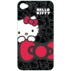 HELLO KITTY KT4488B4 iPhone 4 Polycarbonate Wrap - Retail Packaging - Black/Red