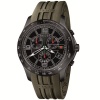 Gucci Men's YA126207 G-Timeless Chronograph Green Rubber Strap Watch