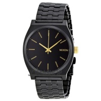 Nixon Time Teller Black Dial Stainless Steel Mens Watch A0451041