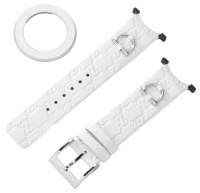 Gucci YFA50005 U-Play Kit Medium White Leather Watch Case