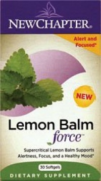 New Chapter Lemon Balm Force, 30 sgels