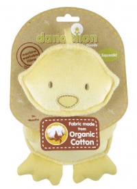 Dandelion Organic Toy Squeaker, Duck