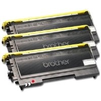 Compatible Brother TN-350 Black Toner 3-Pack