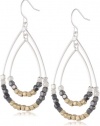 Kenneth Cole New York Urban Rings Bead Orbital Drop Earrings